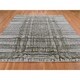 preview thumbnail 3 of 10, Shahbanu Rugs Gray Fine jacquard Hand-Loomed Modern Wool and Silk Oriental Rug (9'2" x 11'8") - 9'2" x 11'8"