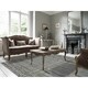 preview thumbnail 2 of 10, Shahbanu Rugs Gray Fine jacquard Hand-Loomed Modern Wool and Silk Oriental Rug (9'2" x 11'8") - 9'2" x 11'8"