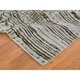 preview thumbnail 7 of 10, Shahbanu Rugs Gray Fine jacquard Hand-Loomed Modern Wool and Silk Oriental Rug (9'2" x 11'8") - 9'2" x 11'8"