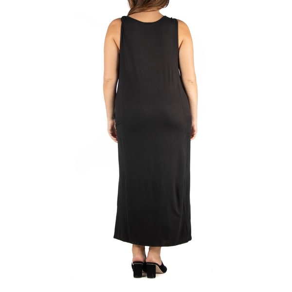 plus size maxi dresses with pockets