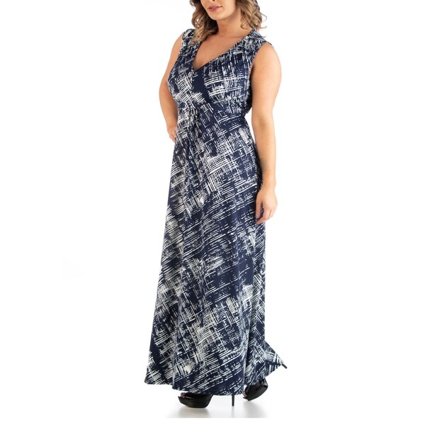 plus size sleeveless maxi dresses