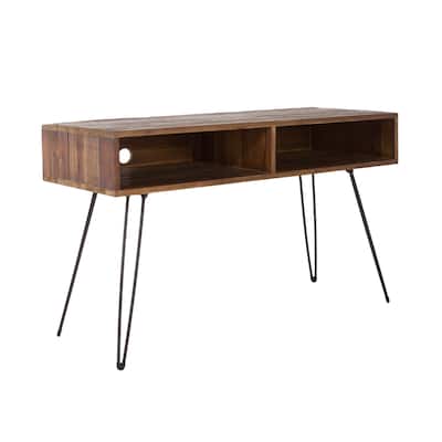 Mid Century Modern Storage Rectangle Writers Desk
