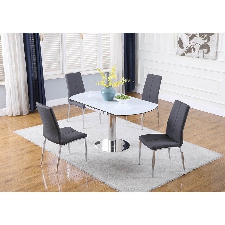 Furniture choice white dining table new arrivals