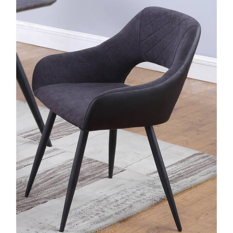 Somette Henry Dark Laminate 5-Piece Dining Set