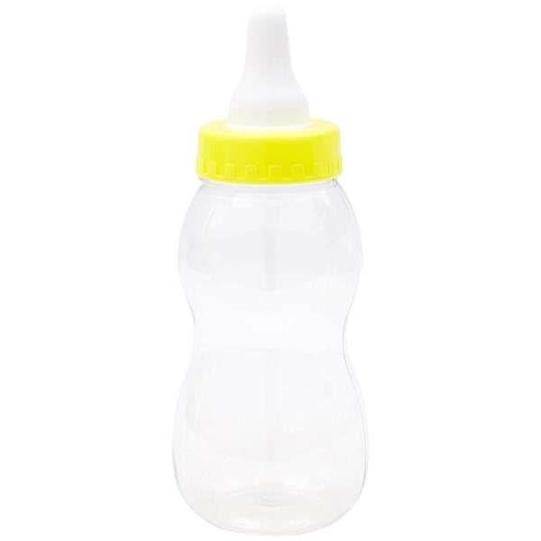 baby shower bottle guessing game