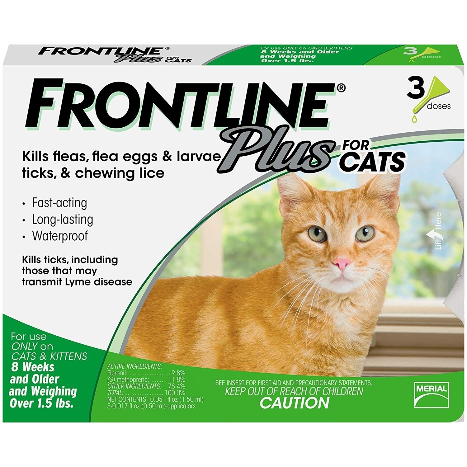 frontline plus cats 6