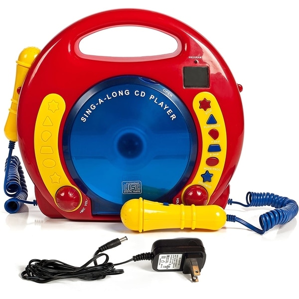 IQ Toys Anti Skip CD-USB-SD Player with 2 Microphones - Bed Bath