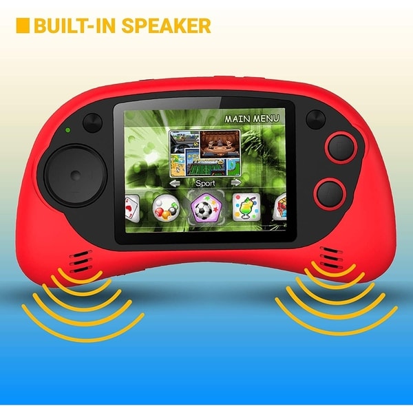 IQ Toys Handheld 200 Arcade Game Zone Player Console - Bed