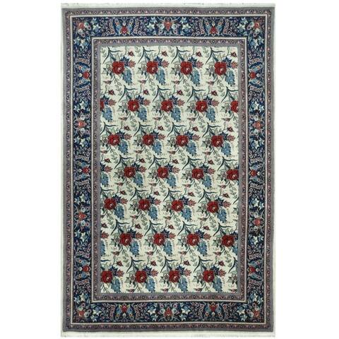 Handmade One-of-a-Kind Bakhtiari Wool Rug (Iran) - 6'5 x 9'9