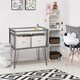 preview thumbnail 1 of 15, Badger Basket Contempo Convertible Changing Table with Two Baskets - Gray - 34" x 20.75" x 32.5"