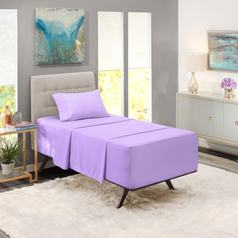 Nestl Extra Deep Pocket Sheet Set - Lavender - Twin XL