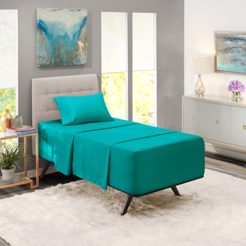 Nestl Extra Deep Pocket Sheet Set - Teal - Twin