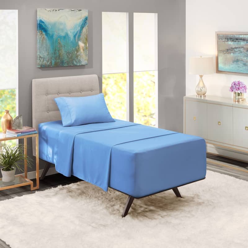 Nestl Extra Deep Pocket Sheet Set - Calm Blue - Twin XL