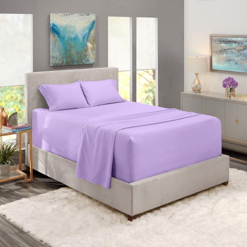 Nestl Extra Deep Pocket Sheet Set - Lavender - Full
