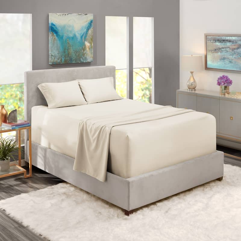 Nestl Extra Deep Pocket Sheet Set - Off White - King