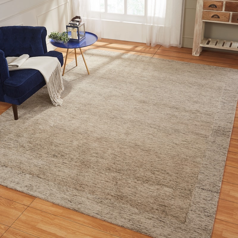 Warm Brown Area Rug