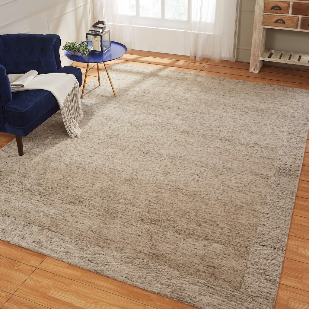 Warm Brown Area Rug