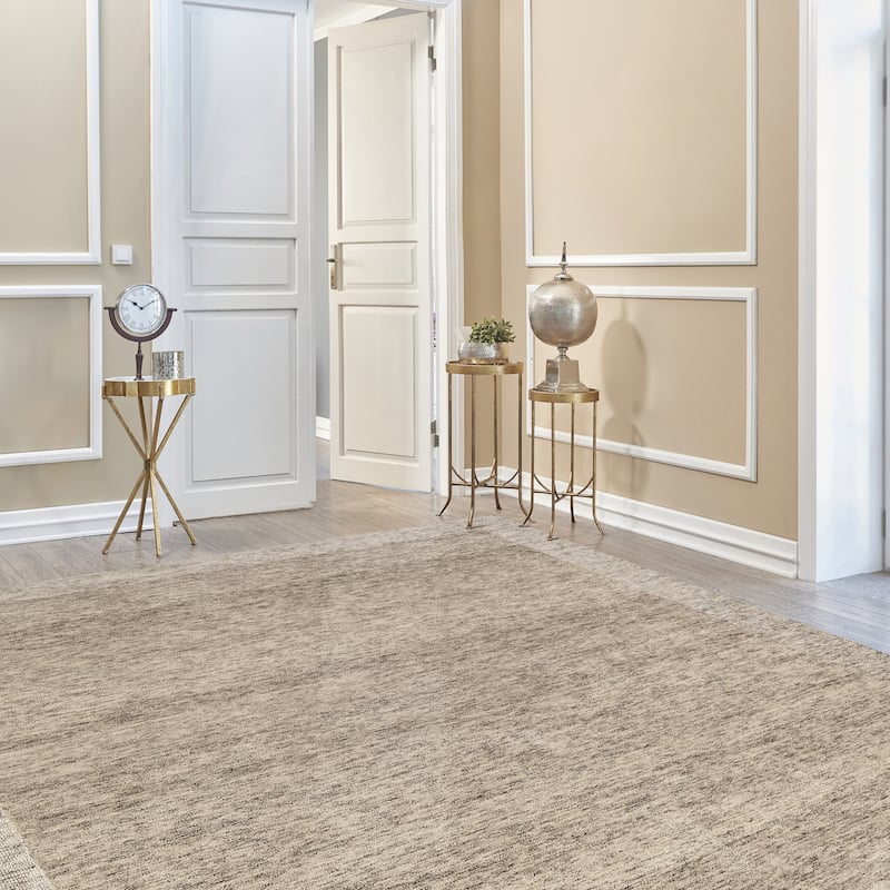 Warm Brown Area Rug