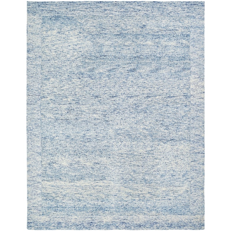 Capri Tweed Blue Area Rug