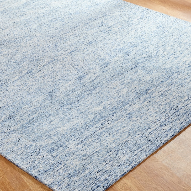 Capri Tweed Blue Area Rug