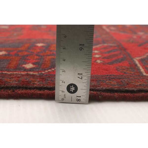 Hand-knotted Finest Khal Mohammadi Red Wool Rug - Bed Bath & Beyond ...