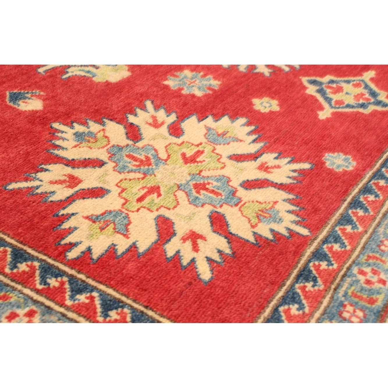 Hand-knotted Finest Gazni Red Wool Rug - Bed Bath & Beyond - 31119788