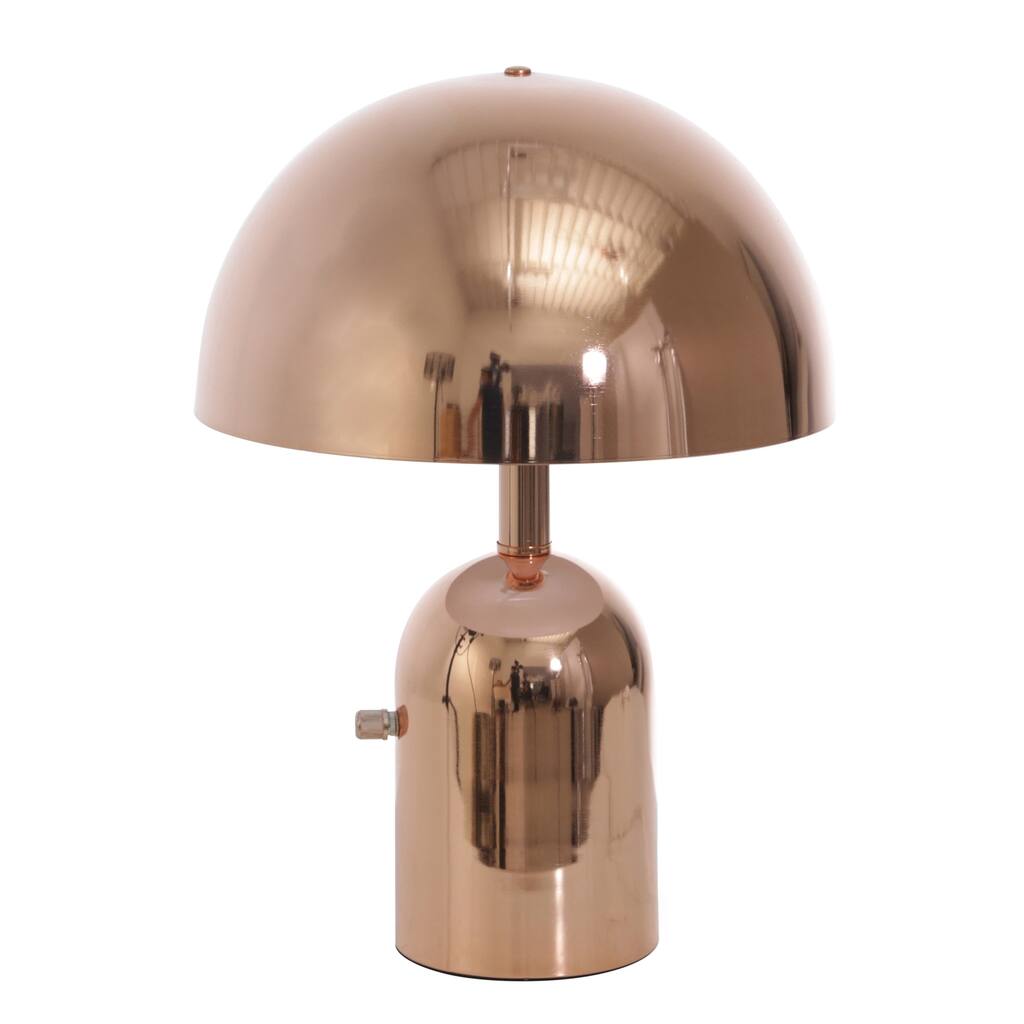 Metal 16.25" Task Lamp, Rosegold