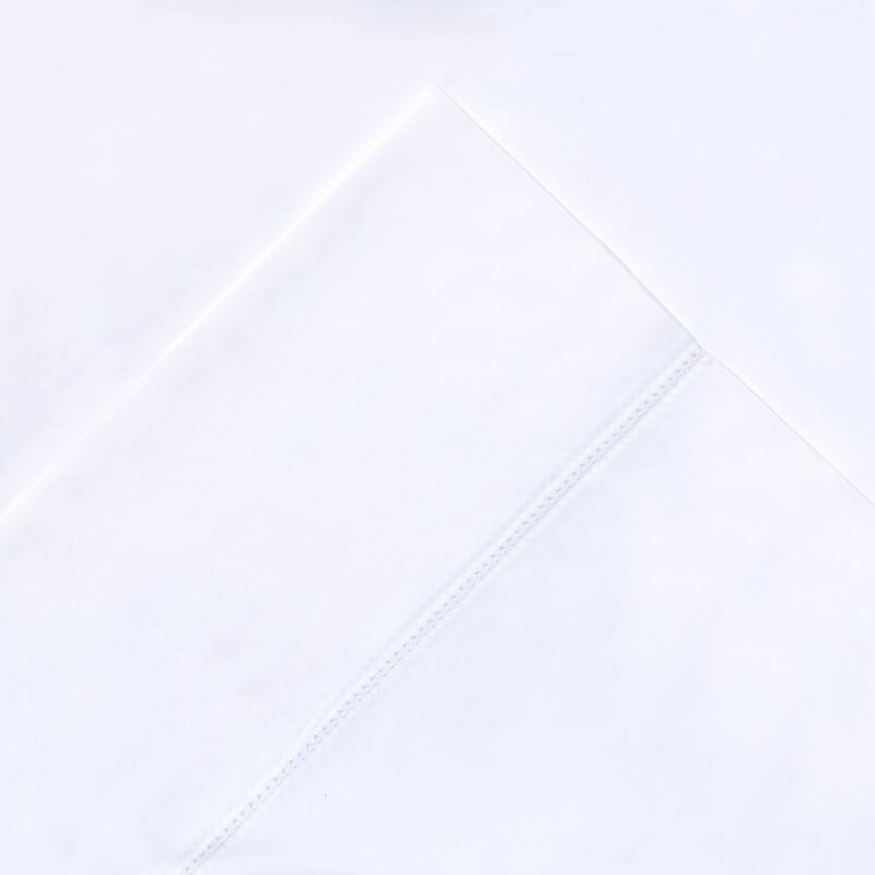 400 Thread Count Pima Cotton Pillow Cases - King Pillow cases - White