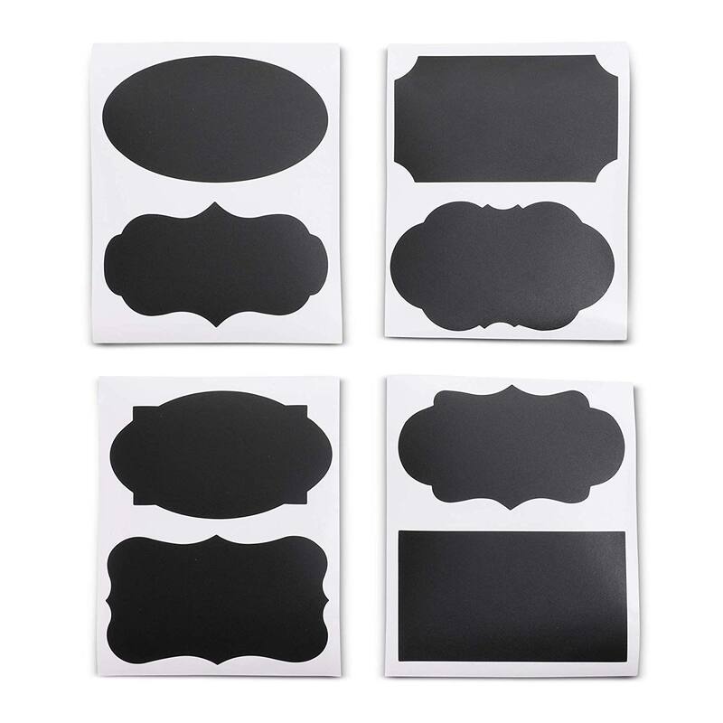 12 Pack Erasable Liquid Chalk Chalkboard Markers, with Labels Replacement Tips