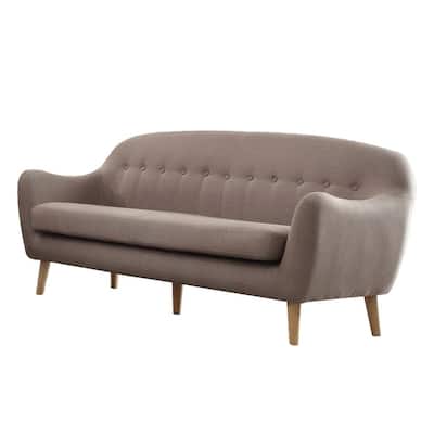 Sofa, Light Brown Linen