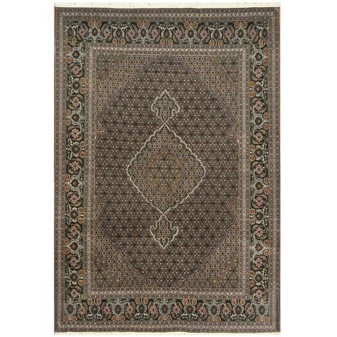 Handmade One-of-a-Kind Tabriz Wool & Silk Rug (Iran) - 6'7 x 9'7