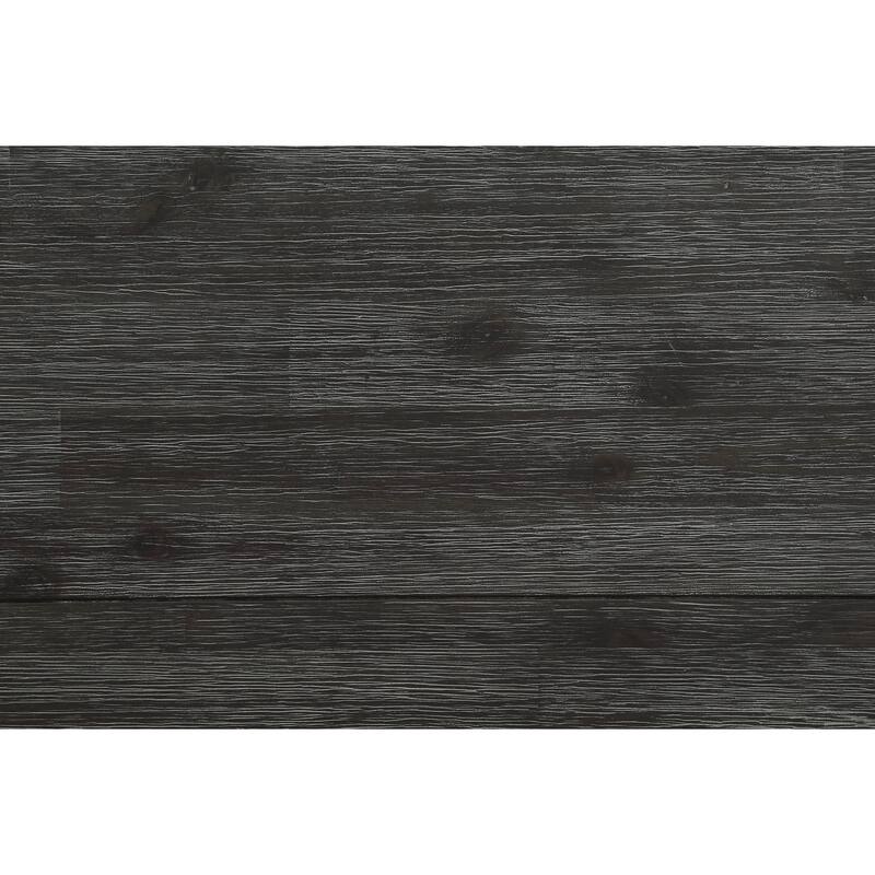 Meadow Solid Wood End Table in Graphite