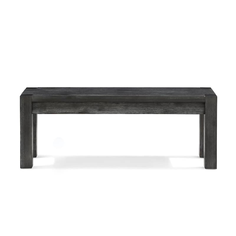 Meadow Solid Wood Bench in Graphite