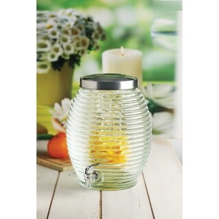 Torino Beverage Dispenser with Ice Insert and Fruit Infuser