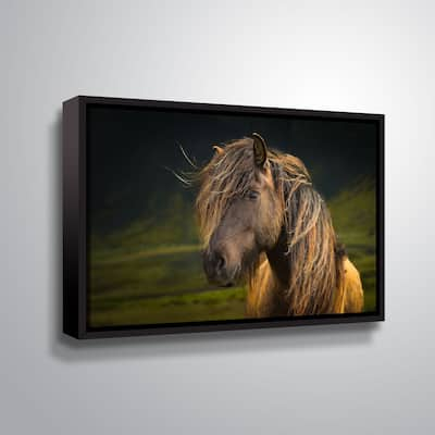 "Born to be wild" Gallery Wrapped Floater-framed Canvas