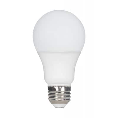 9.8 Watt A19 LED 3000K Medium Base 120 Volts - White