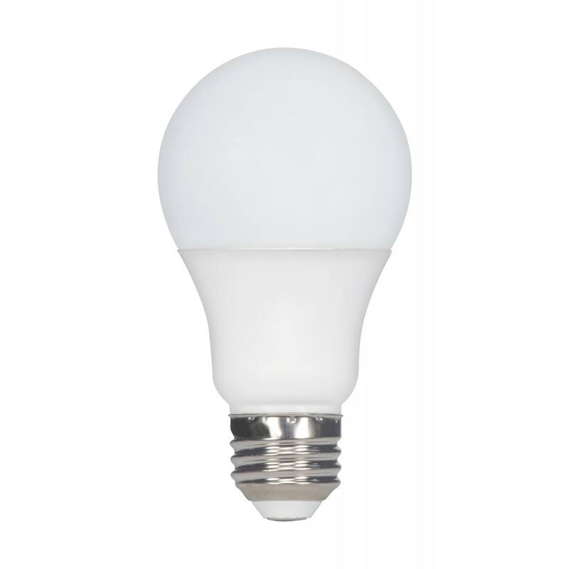 5.8 Watt A19 LED 3000K Medium Base 120 Volts - White