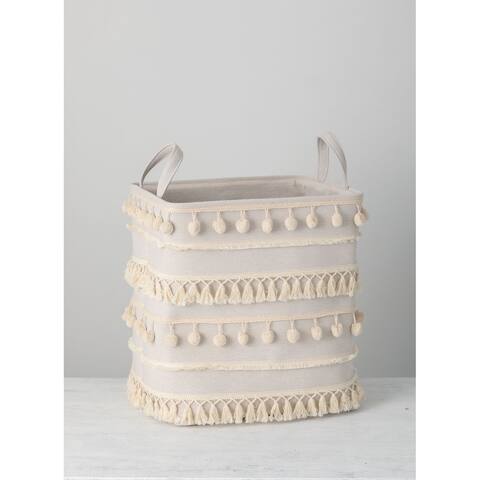 Sullivans Pom Pom Basket