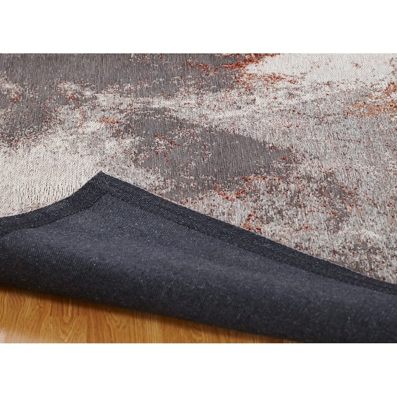 Zinc / Rust Area Rug