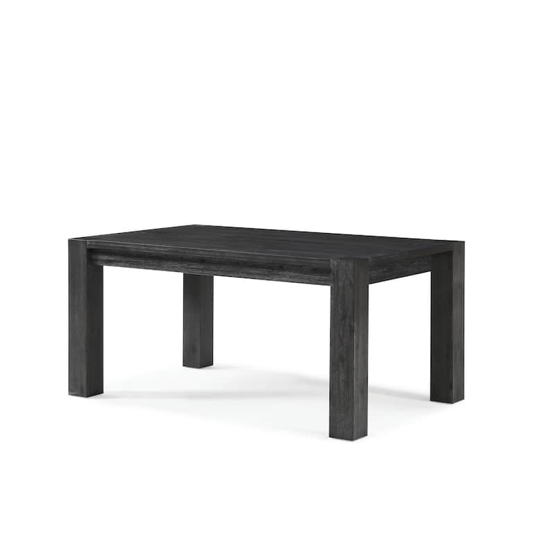 Meadow Solid Wood Rectangle Table in Graphite