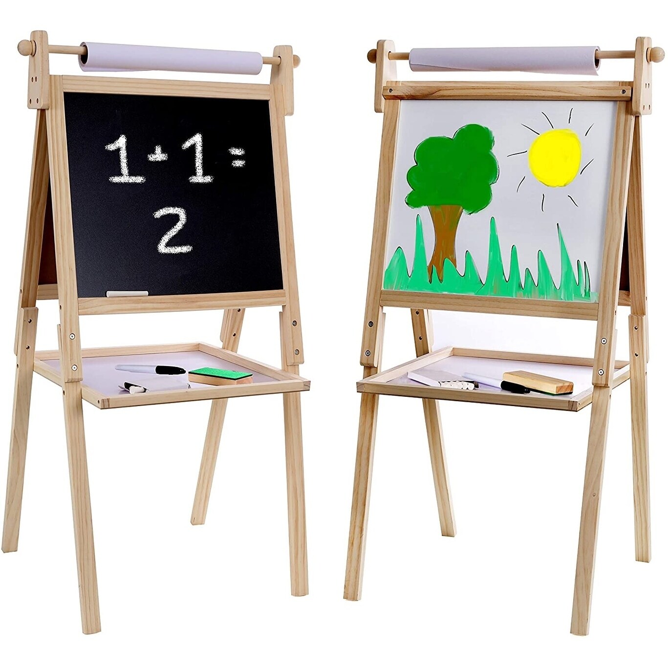 crayola art easel chalkboard magnetic whiteboard