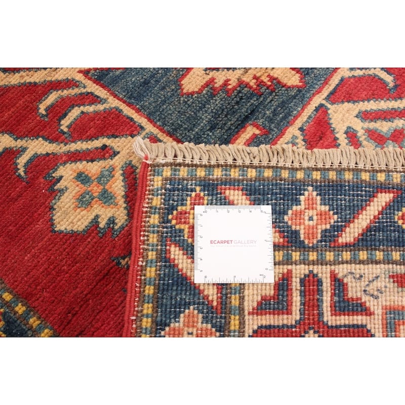 Hand-knotted Finest Gazni Copper, Cream Wool Rug - 4'0 x 6'2/4'0" x 6'2"