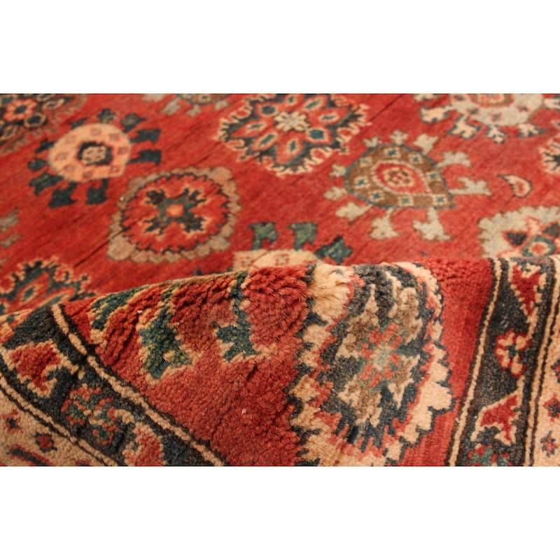 Hand-knotted Finest Gazni Red Wool Rug - 4'11" x 6'3"/4'11 x 6'3