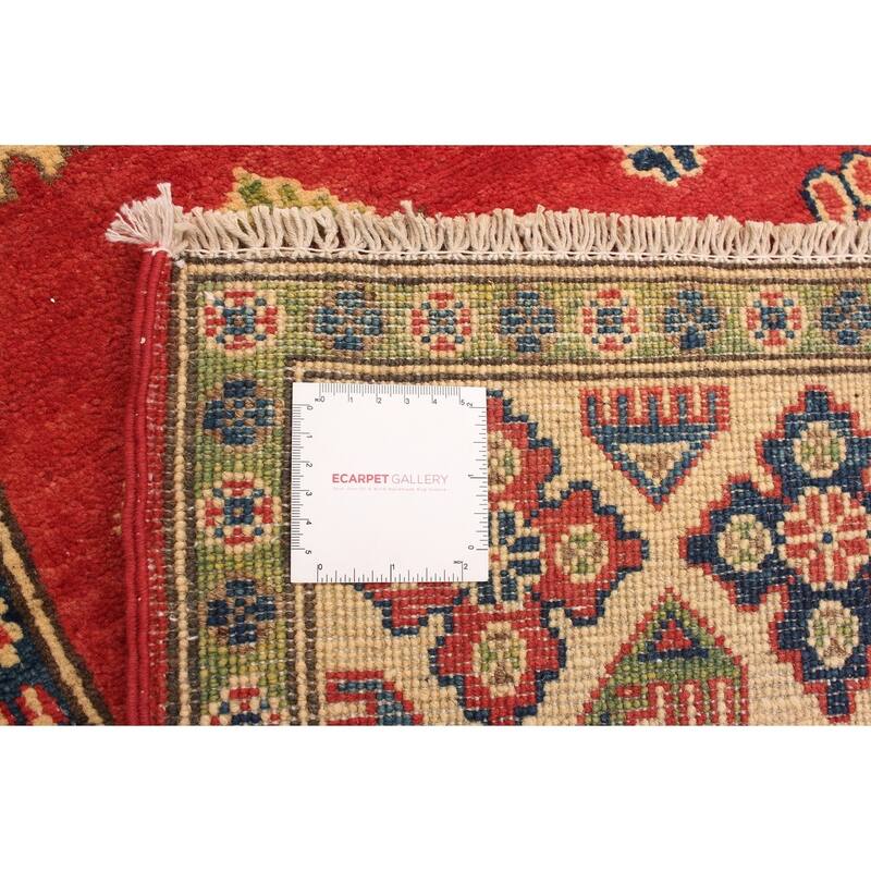 Hand-knotted Finest Gazni Copper, Cream Wool Rug - 5'1 x 6'6/5'1" x 6'6"