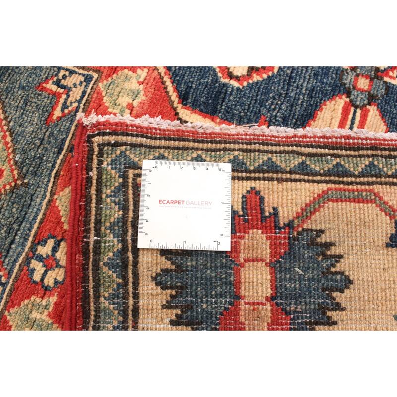 Hand-knotted Finest Gazni Red Wool Rug - 5'7 x 7'10/5'7" x 7'10"