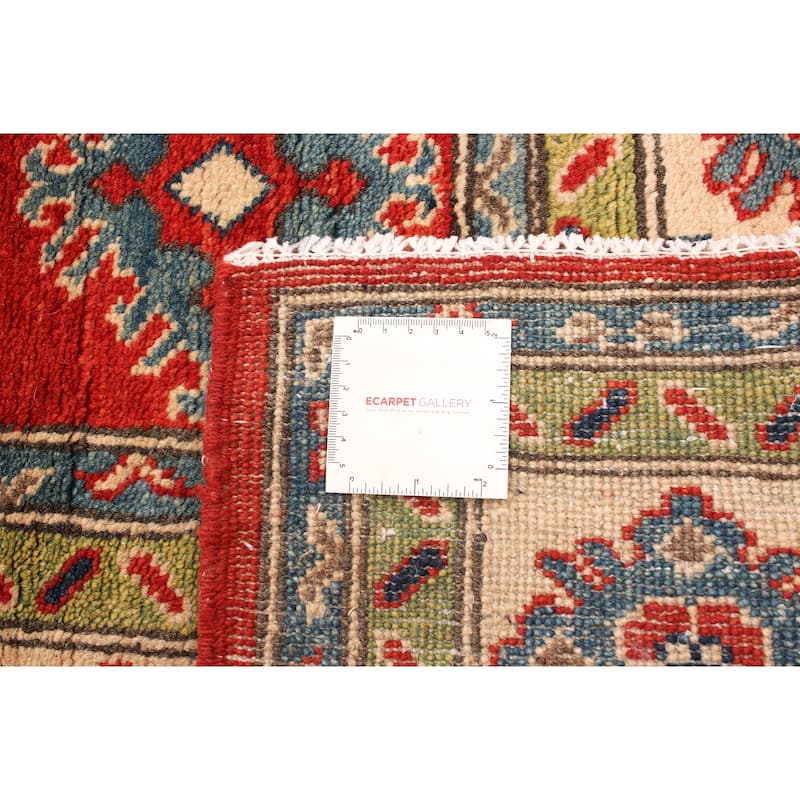 Hand-knotted Finest Gazni Copper Wool Rug - 5'1" x 6'10"/5'1 x 6'10