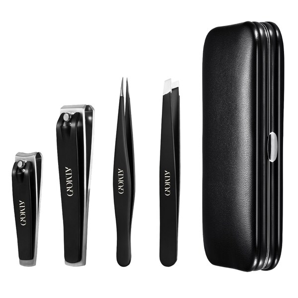 tweezer and nail clipper set