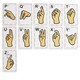 Set Of 26 Magnetic Sign Language Alphabet Flash Cards With Gestures 5.6 