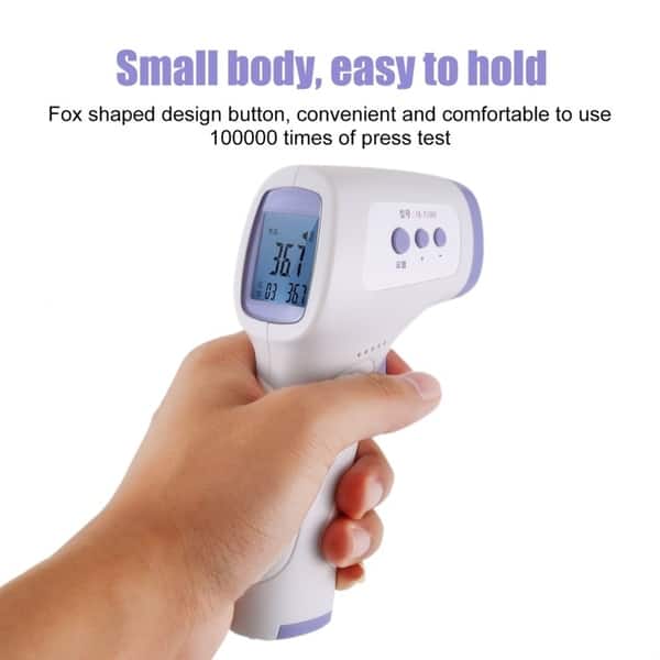 LCD Infrared Digital Thermometer Non-Contact Forehead Baby Adult Body Termometer
