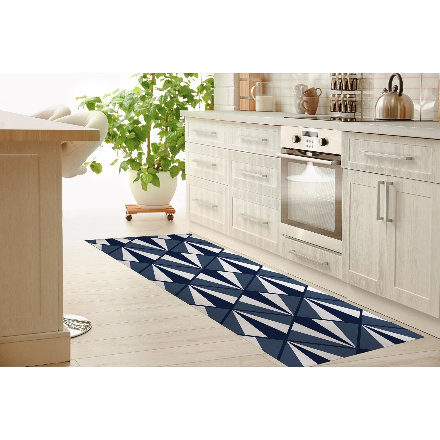 Pauwer Kitchen Rugs Set of 2 Cushioned Kitchen Mat Anti Fatigue